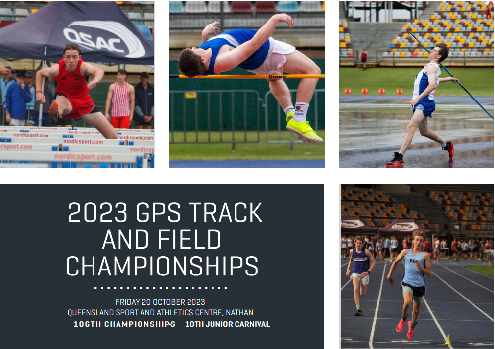 2023 Track and Field Championships FRIDAY 20th OCTOBER